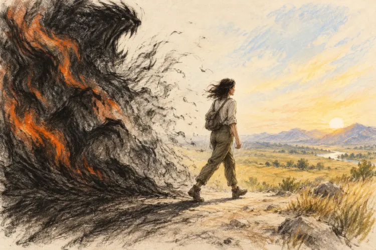 Illustration for “Youth Needs No Bravery, Only Motion”