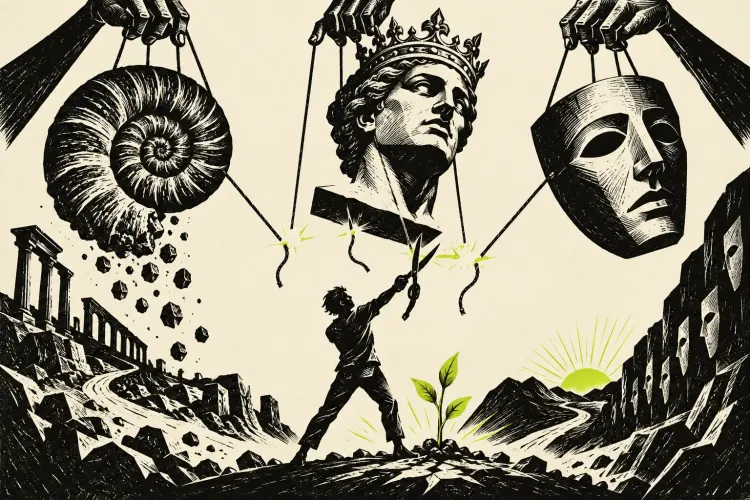 Illustration for “3 thinking patterns that are dangerous for startups”