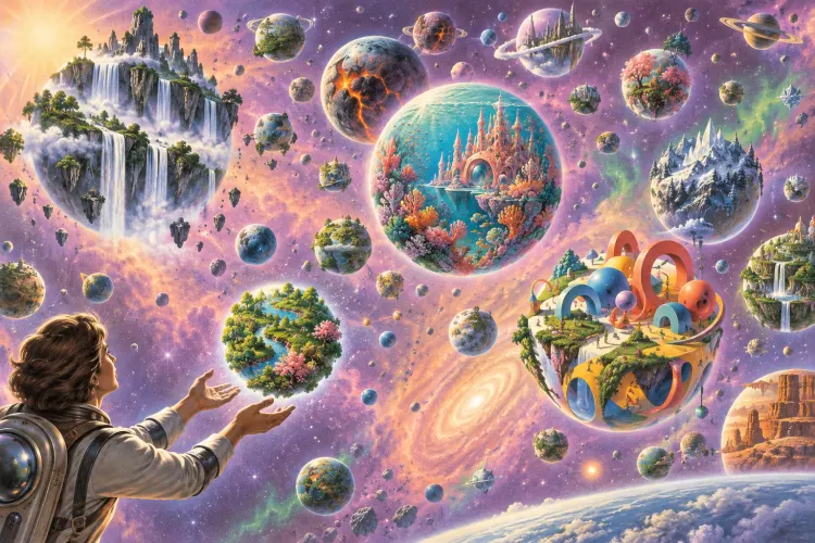 Illustration for “Virtual Land must be free!”