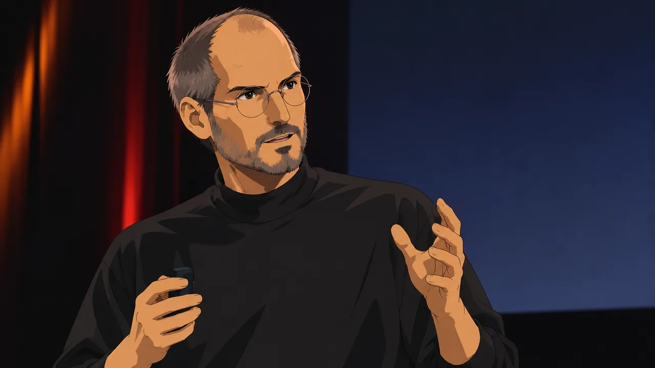 Anime illustration for Apple Music Event: The Beat Goes On (2007).