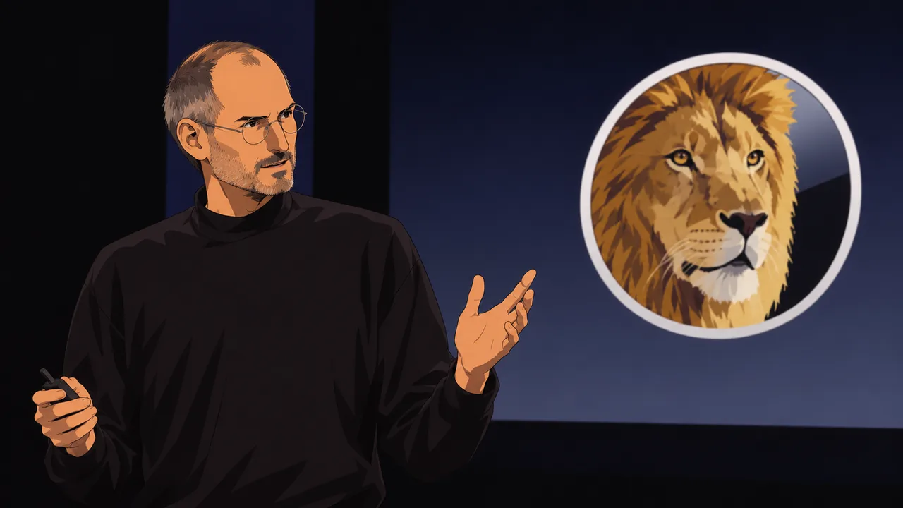 Anime illustration for Apple WWDC Steve Jobs’ last keynote.